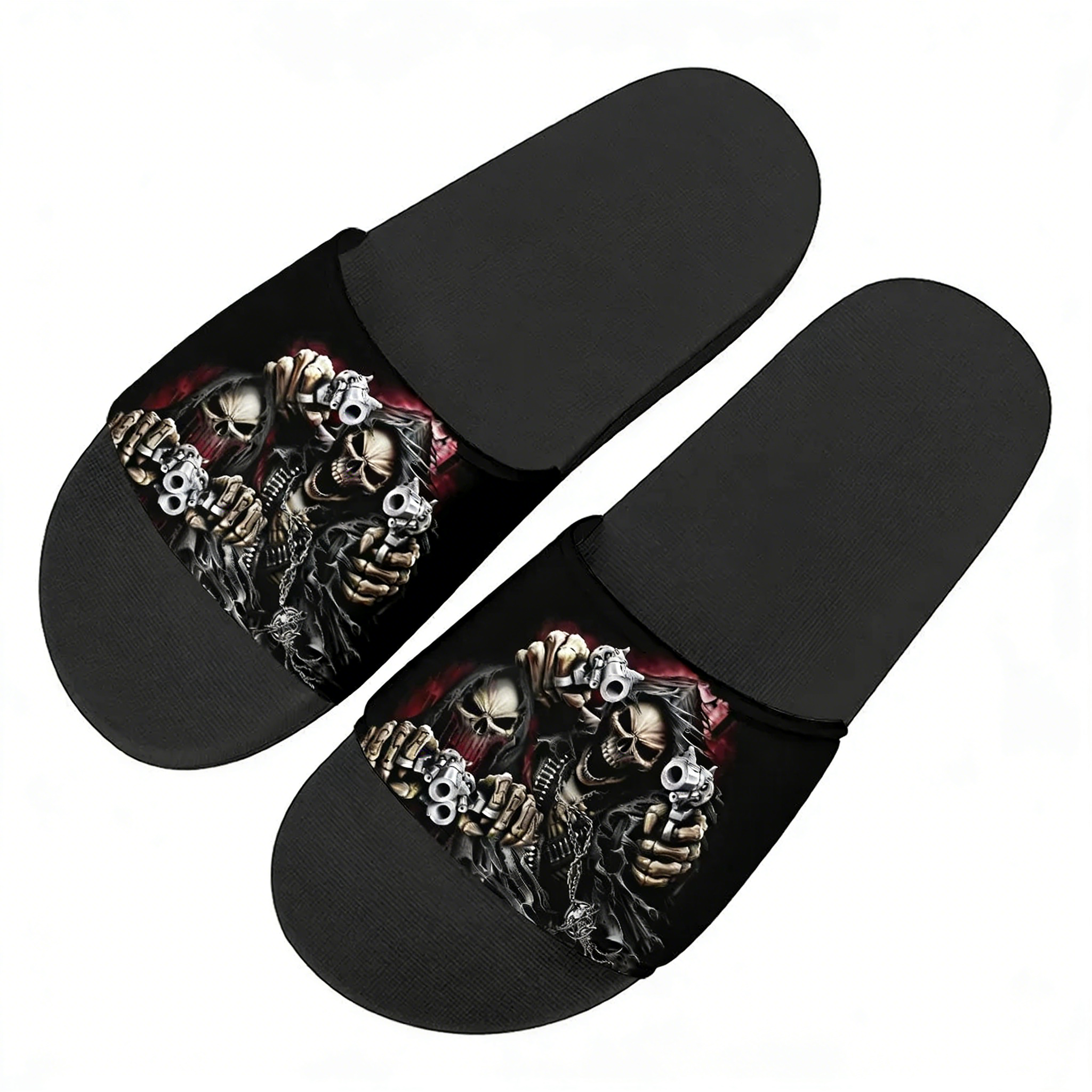 Men'S Shoes Quality - Crazy Skeleton Slippers Home Water Shoes