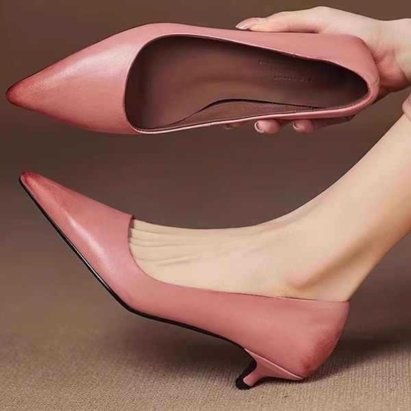 Dress Shoe Pointed - 2026 New Soft Leather French Style