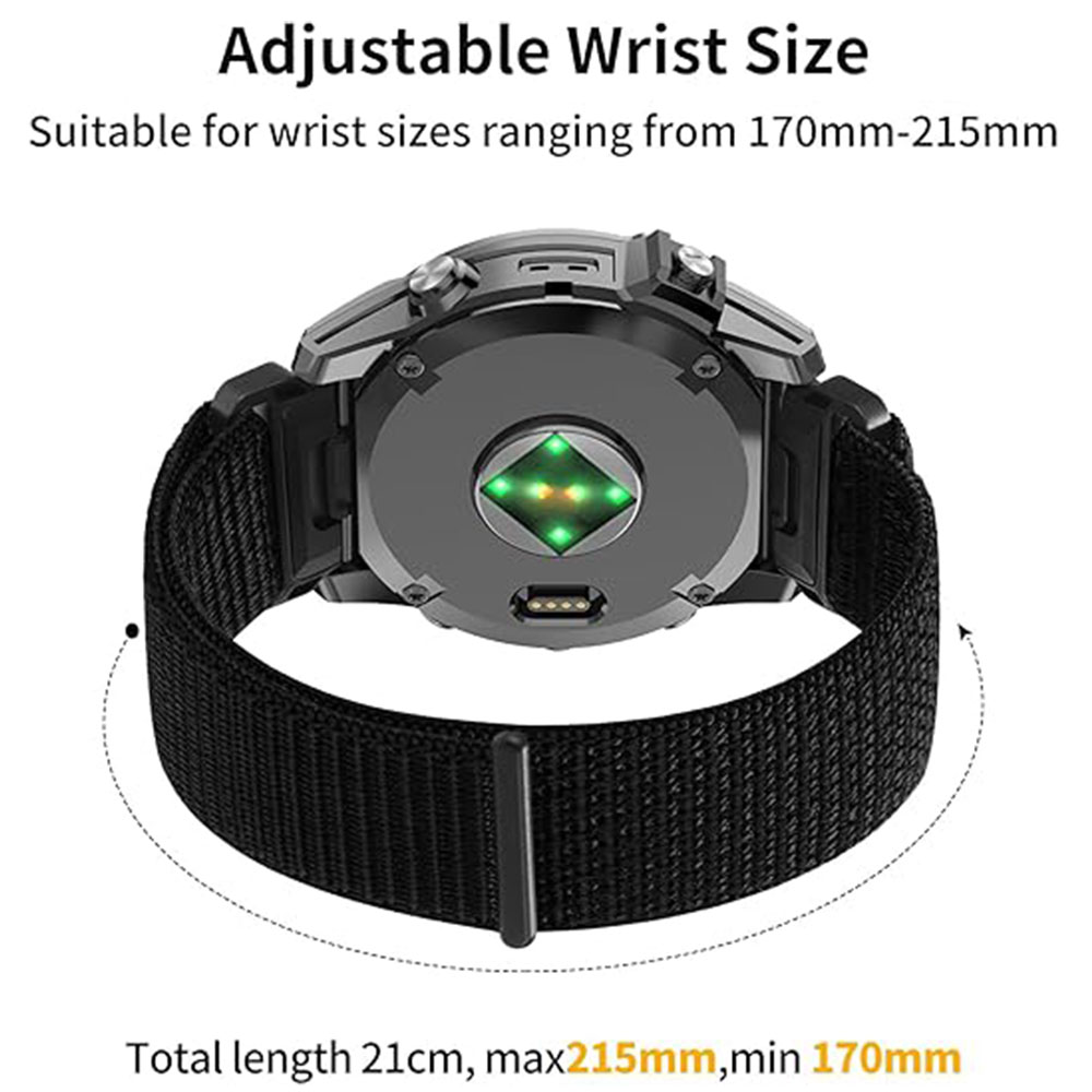 26mm 22mm QuickFit Nylon Watch - Velcro Strap Sandal incelemesi ve fiyatı