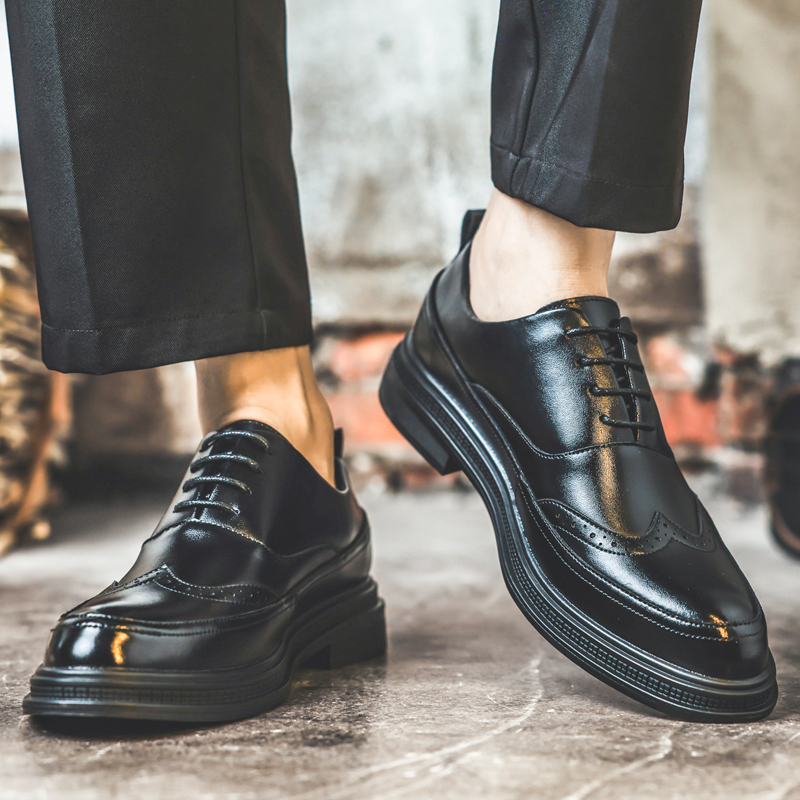 Men's Height Increasing Leathe - Men Shoes For Wedding incelemesi ve fiyatı