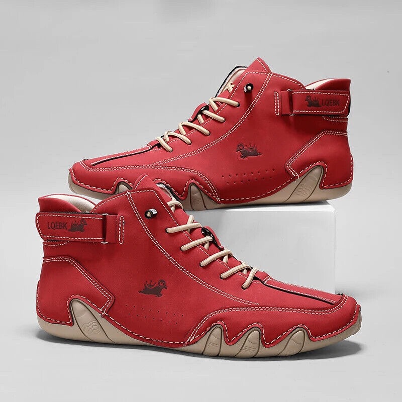 Leather Casual Shoes Sneakers  - Men'S Shoes Comfortable Walking incelemesi ve fiyatı