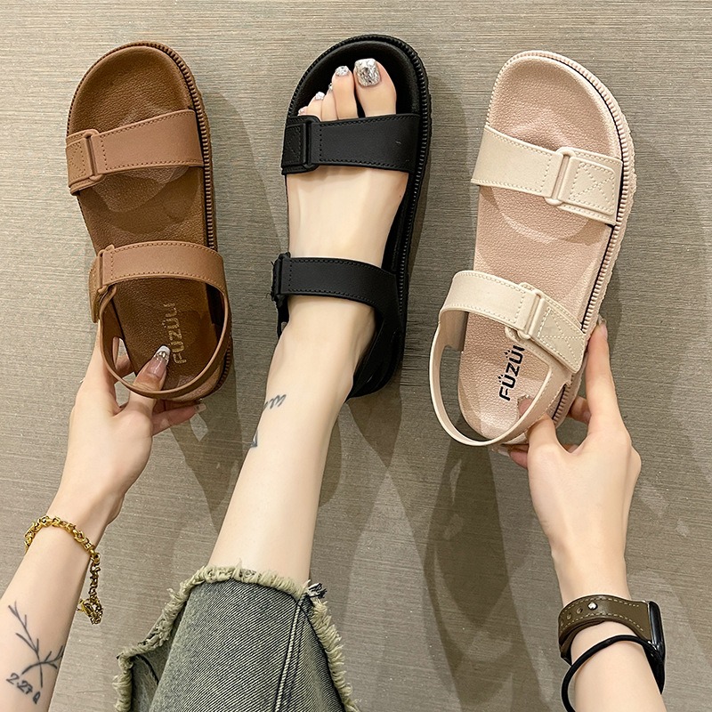 Summer Women's Sandals - Korea - Velcro Strap Sandal incelemesi ve fiyatı