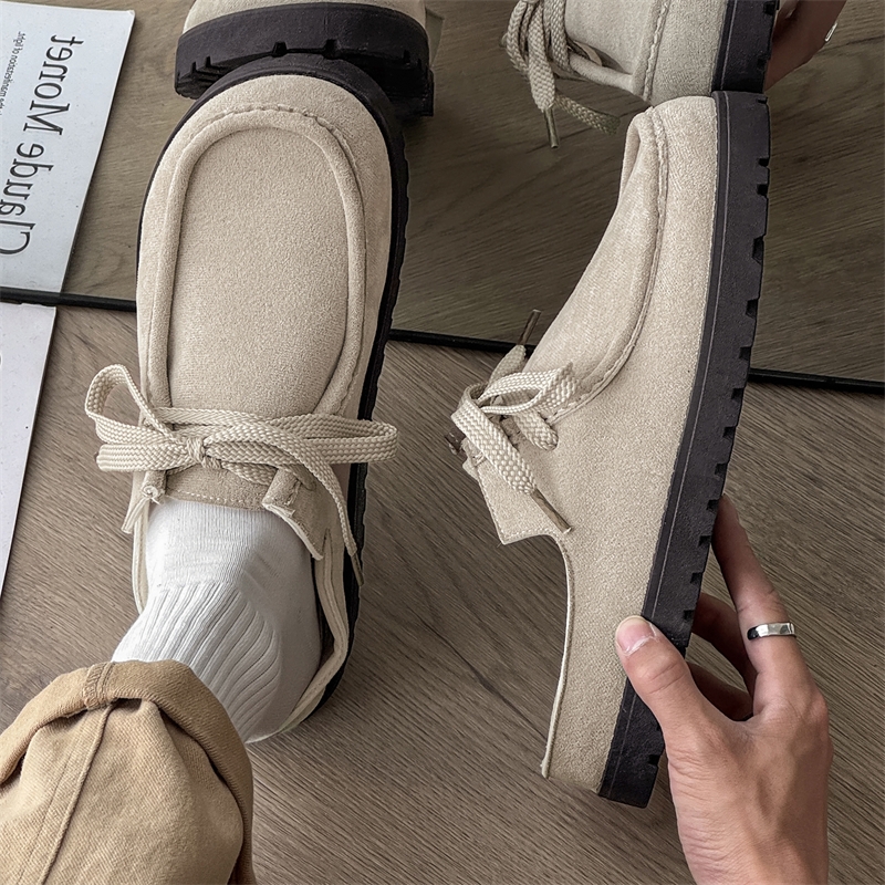 Fashion Men Half Slippers Sued - Men'S Shoes Comfortable Walking incelemesi ve fiyatı