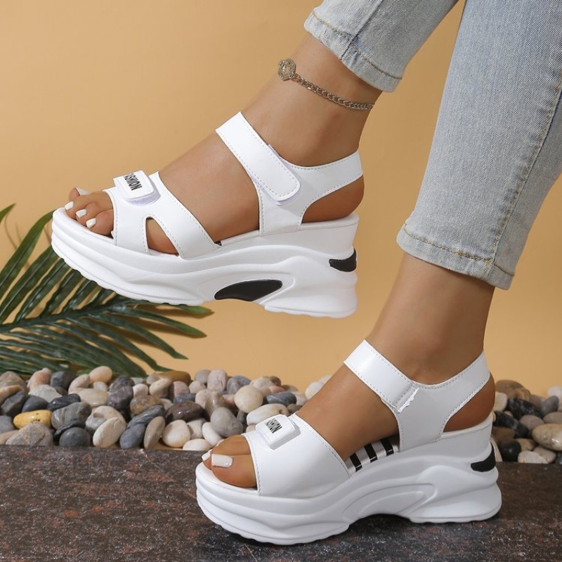 New Women Platform Wedge Sanda - Velcro Strap Sandal incelemesi ve fiyatı