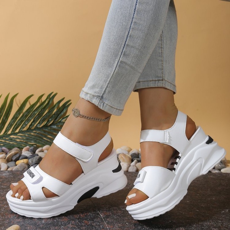 New Women Platform Wedge Sanda - Velcro Strap Sandal incelemesi ve fiyatı