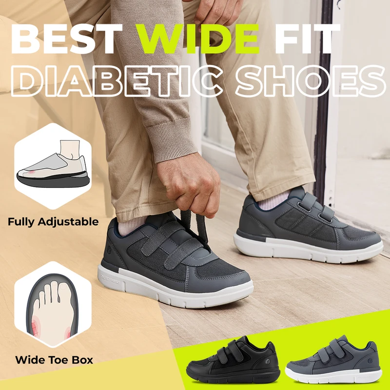 FitVille Men'S Diabetic Shoes  - Men'S Shoes Diabetic incelemesi ve fiyatı
