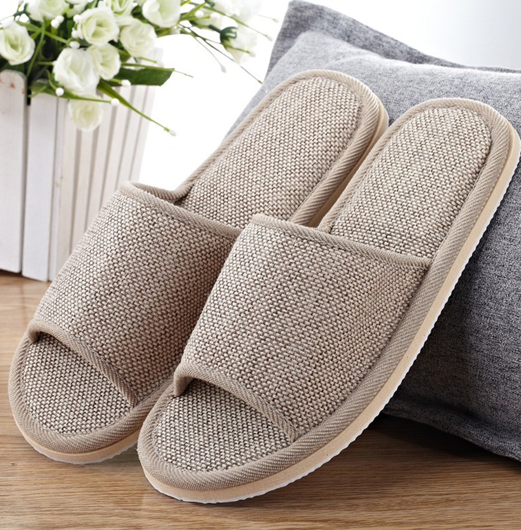 Linen Slippers For Men And Wom - Men Shoes Size To Women incelemesi ve fiyatı