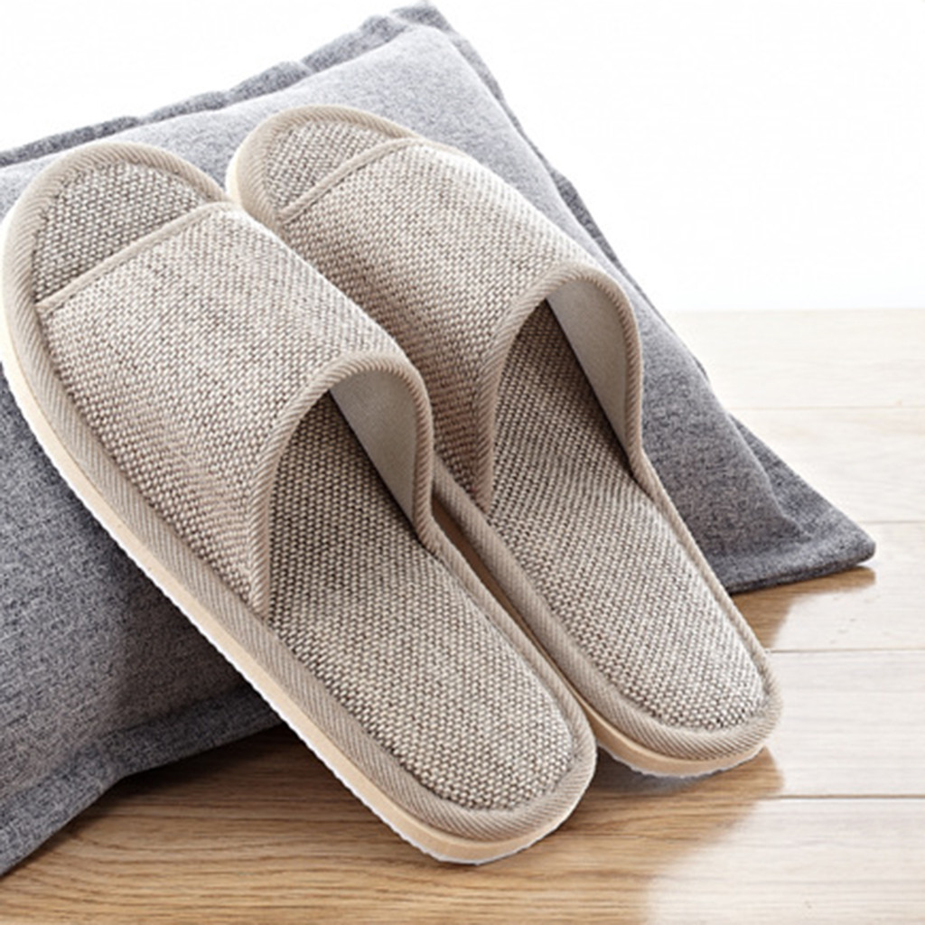 Linen Slippers For Men And Wom - Men Shoes Size To Women incelemesi ve fiyatı