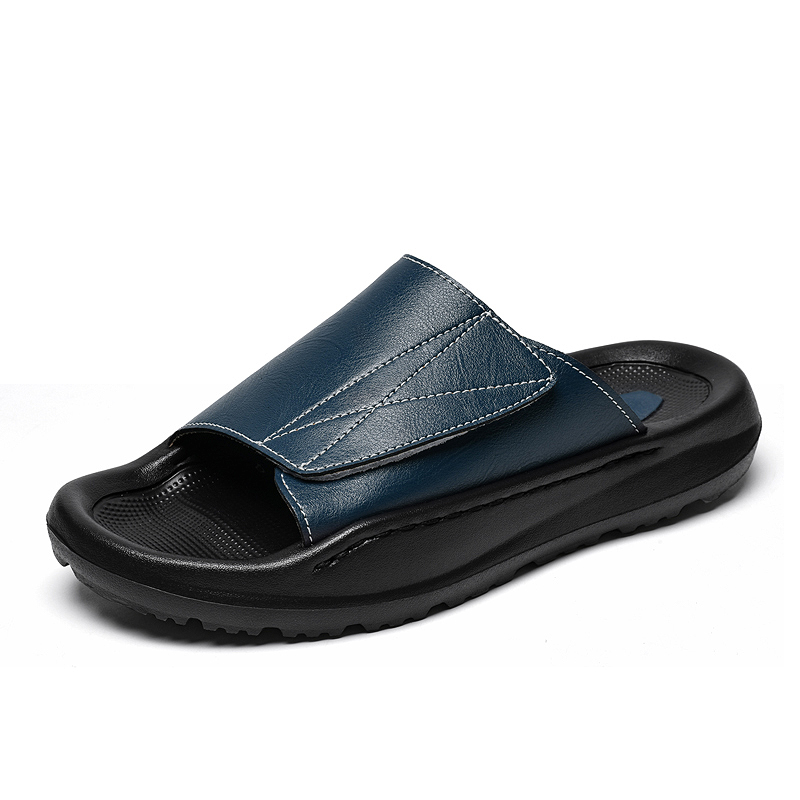 Easy-top Leather Slide Slipper - Men'S Shoes Comfortable Walking incelemesi ve fiyatı