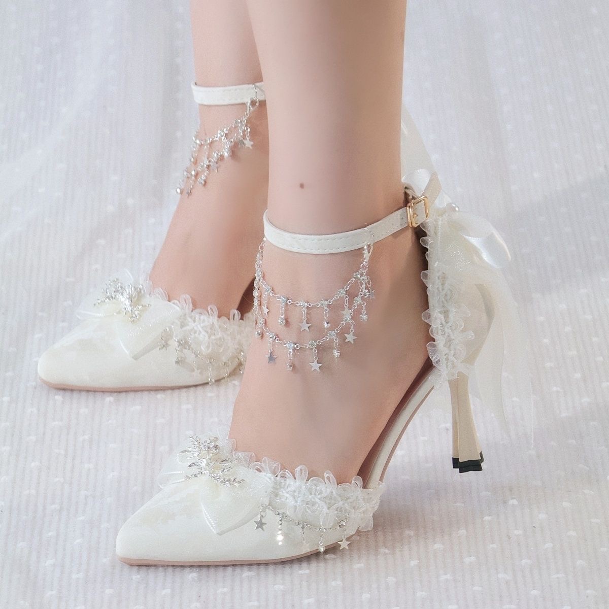 Lolita Female Shoes Heels Whit - Men Shoes For Wedding incelemesi ve fiyatı