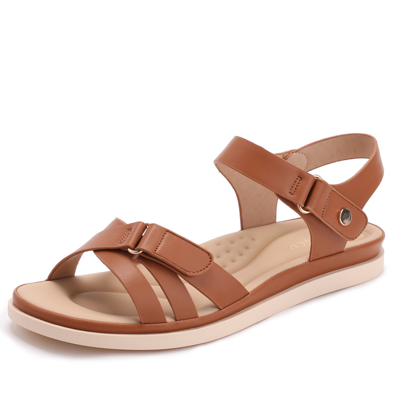 Flat-soled fashionable outdoor - Velcro Strap Sandal incelemesi ve fiyatı