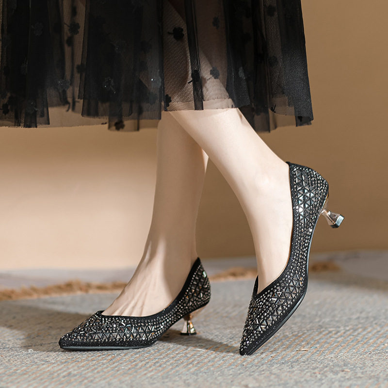 Spring New Shoes for Women Fas - Dress Shoe Pointed incelemesi ve fiyatı