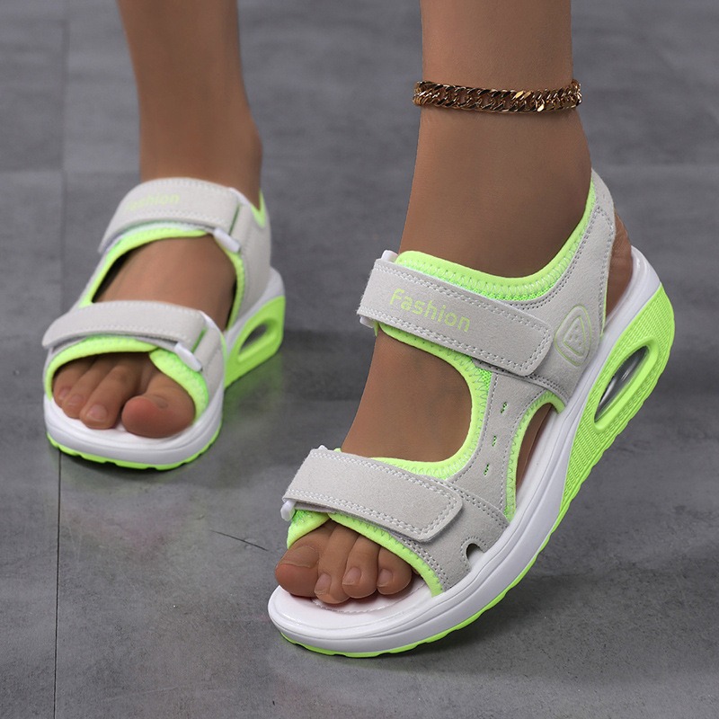 Women's Orthopedic Air Cushion - Velcro Strap Sandal incelemesi ve fiyatı