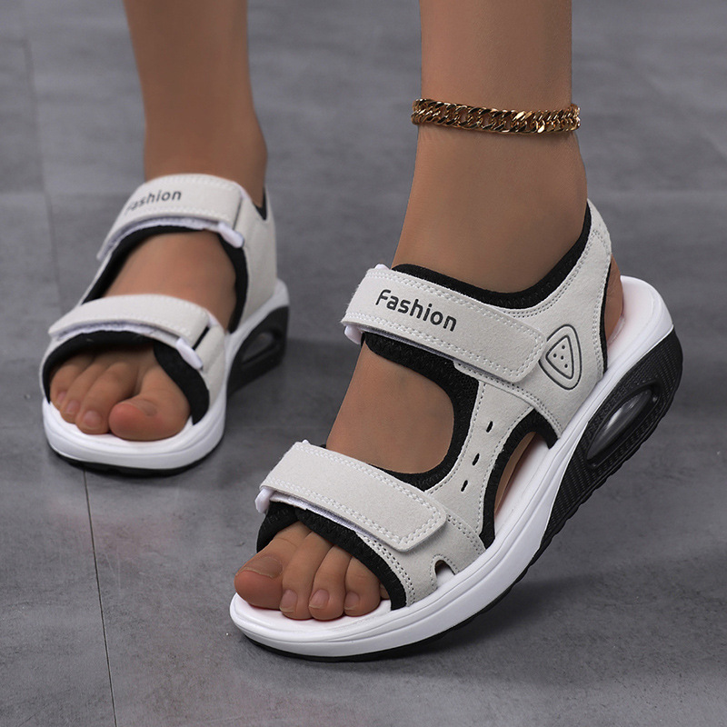 Women's Orthopedic Air Cushion - Velcro Strap Sandal incelemesi ve fiyatı