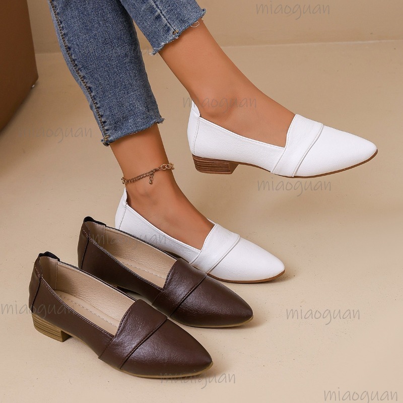 Vintage Pointed Toe Loafers Wo - Dress Shoe Pointed incelemesi ve fiyatı