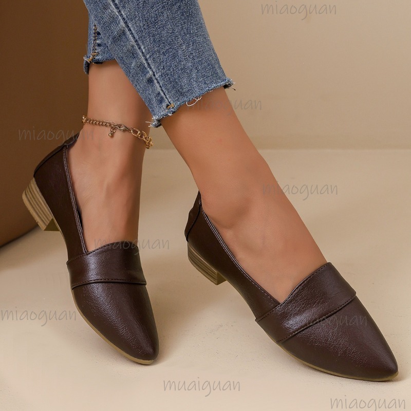 Vintage Pointed Toe Loafers Wo - Dress Shoe Pointed incelemesi ve fiyatı