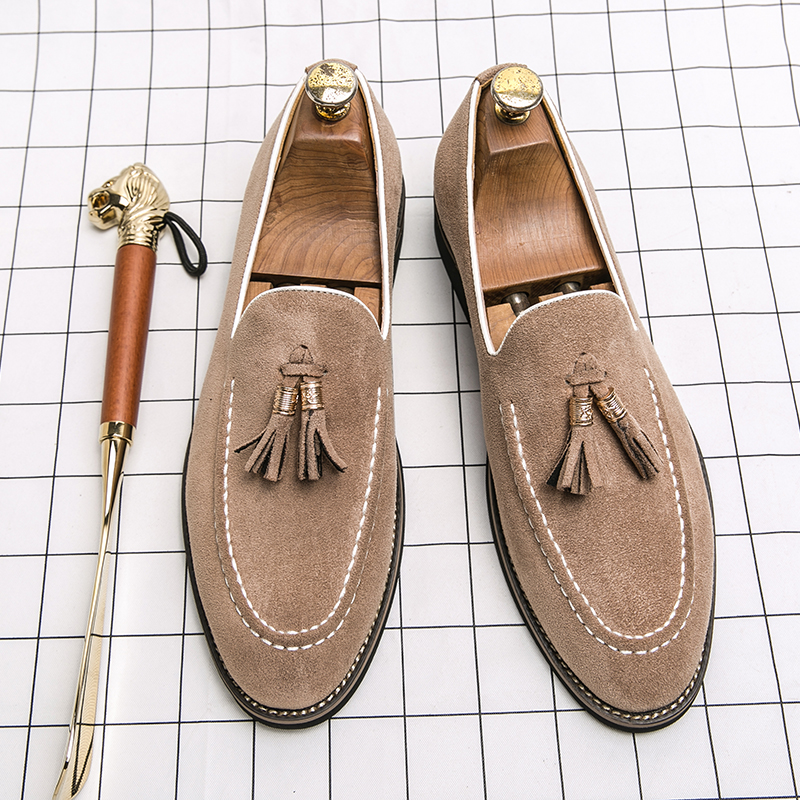 Italian Brand Cowhide Suede Po - Men Shoes Louboutin incelemesi ve fiyatı