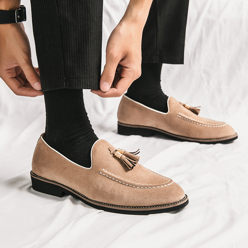 Italian Brand Cowhide Suede Po - Men Shoes Louboutin incelemesi ve fiyatı