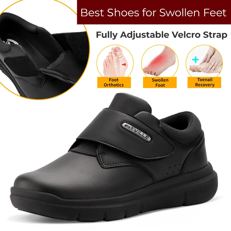 Extra Wide Men'S Shoes Leather - Men'S Shoes Diabetic incelemesi ve fiyatı