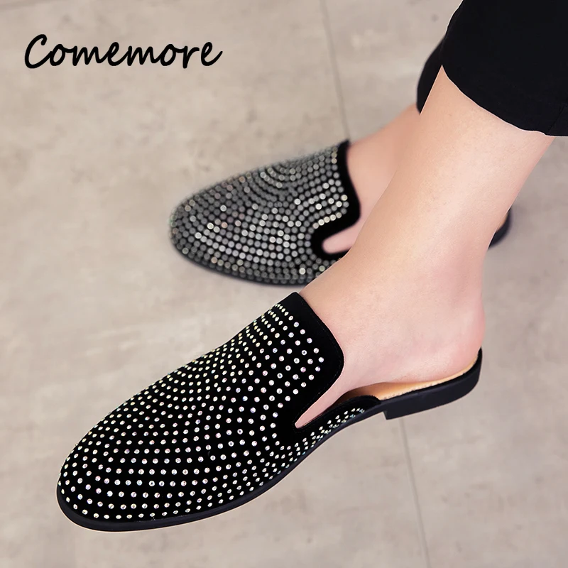 Luxury Glitter Rhinestone Leat - Men Shoes Louboutin incelemesi ve fiyatı