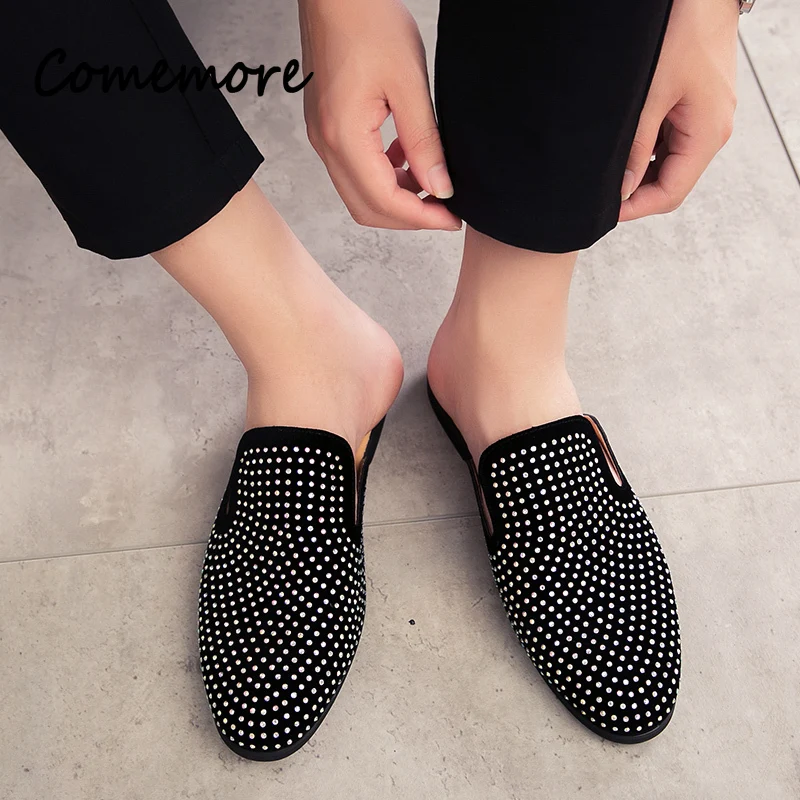Luxury Glitter Rhinestone Leat - Men Shoes Louboutin incelemesi ve fiyatı