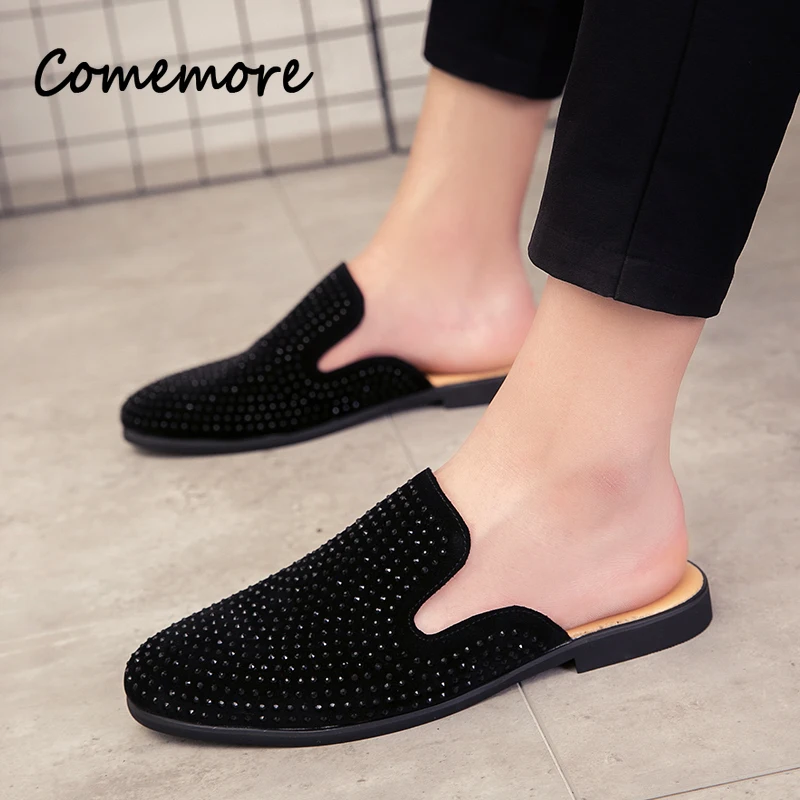 Luxury Glitter Rhinestone Leat - Men Shoes Louboutin incelemesi ve fiyatı