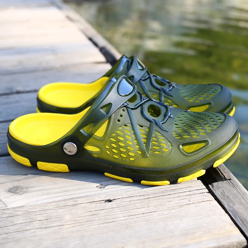 Men Casual Sandals Fashion Sli - Men'S Shoes Comfortable Walking incelemesi ve fiyatı