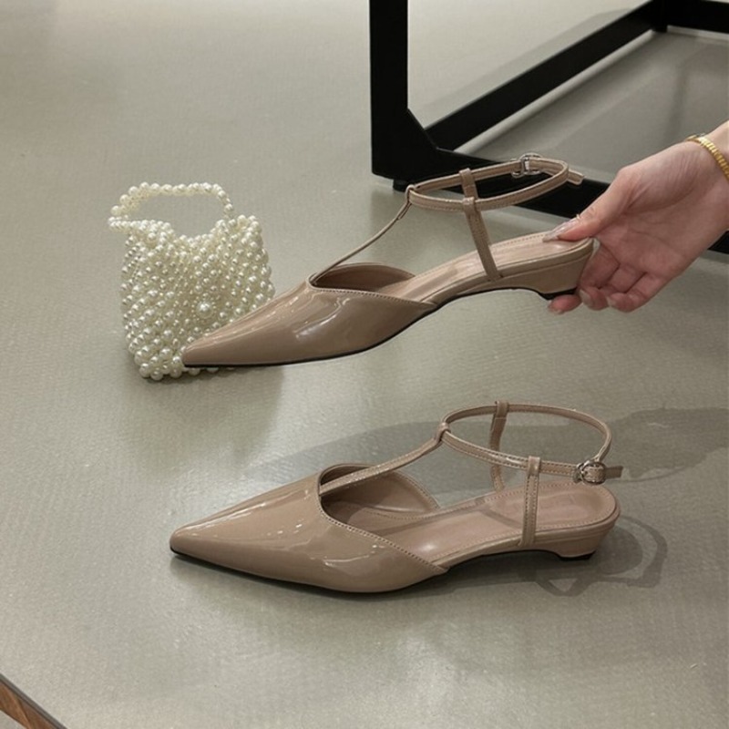 Womens Pointed Toe T-Strap Kit - Dress Shoe Pointed incelemesi ve fiyatı