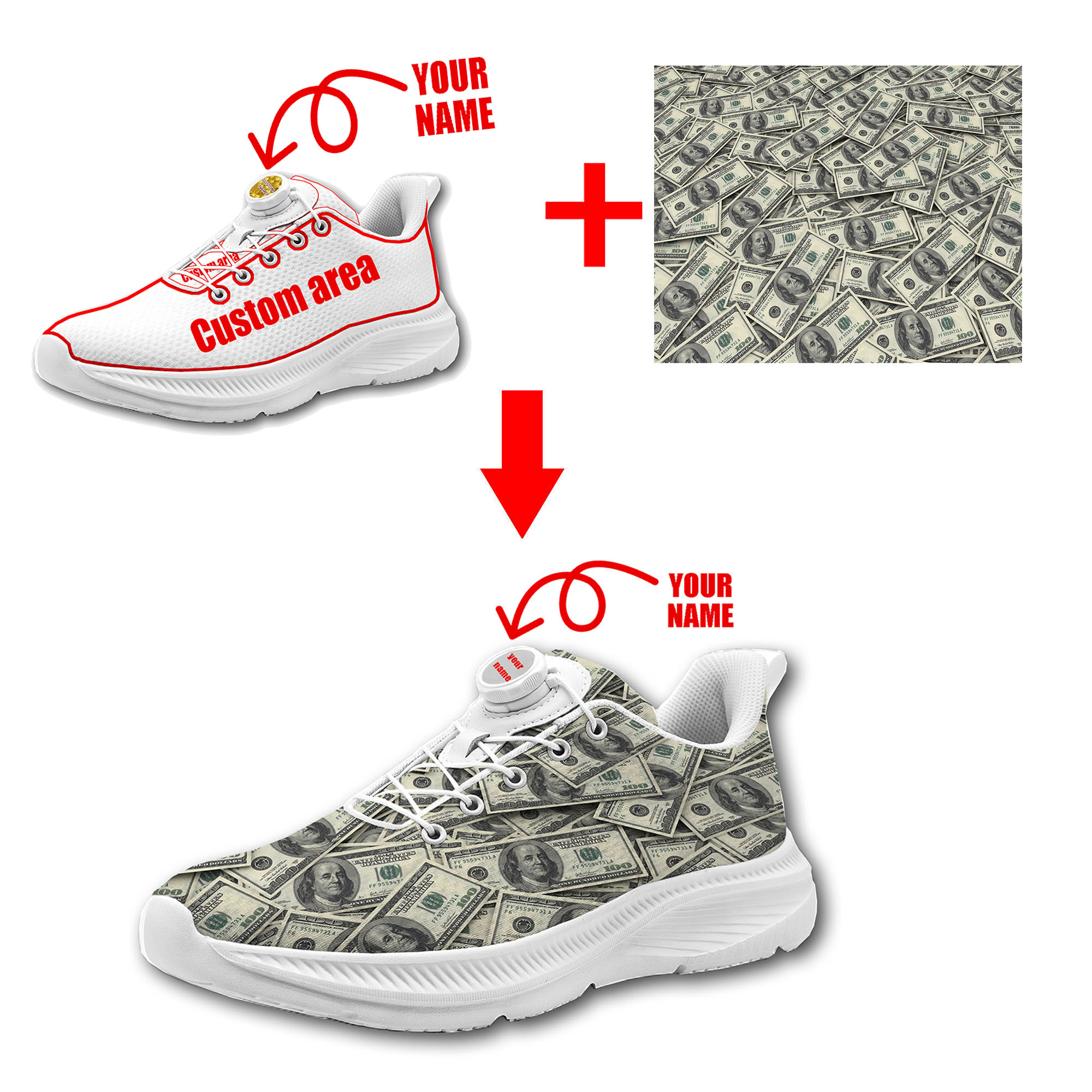 Custom Walking Shoes Men Woman - Men'S Shoes Comfortable Walking incelemesi ve fiyatı