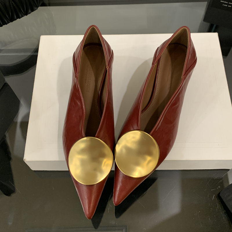 SUOJIALUN 2025 Autumn New Bran - Dress Shoe Pointed incelemesi ve fiyatı