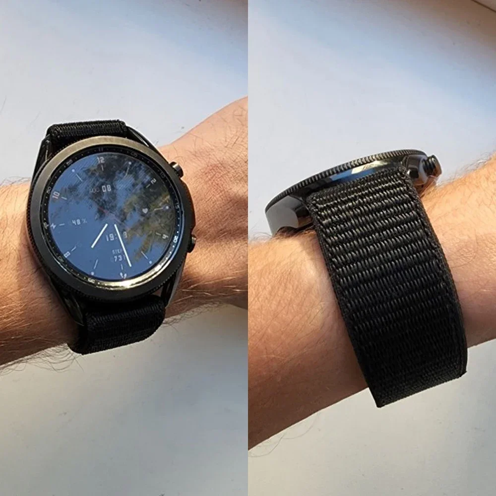 26mm 22mm Nylon Loop Watch Ban - Velcro Strap Sandal incelemesi ve fiyatı