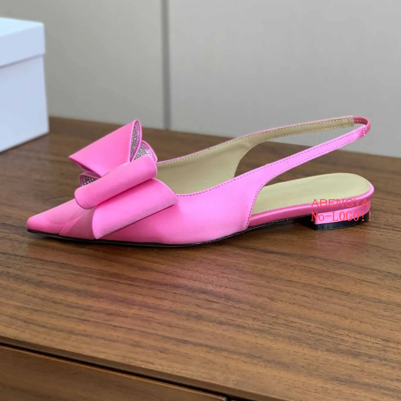 Designer Sexy Silk Pink Low He - Dress Shoe Pointed incelemesi ve fiyatı
